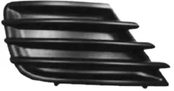 Grille de calandre droite pour PEUGEOT 207 CC phase 2, 2009-2015, noire, pare chocs avant, Neuve