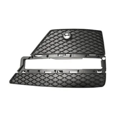 Grille de calandre droite pour MERCEDES CLASSE ML/GLE, 2011-2015 (W166), mod AMG, trous feu diurne et radar, noire, pare chocs avant, Neuve