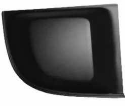 Grille de calandre droite pour FIAT 500 phase 1, 2007-2015, noire, pare chocs avant, Neuve