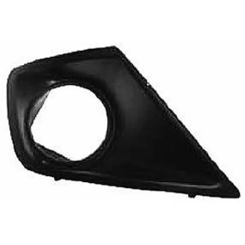 Grille de calandre droite pour PEUGEOT 207 SW phase 2, 2009-2013, noire, trou AB, pare chocs avant
