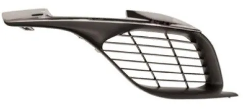 Grille de calandre droite pour PEUGEOT 308 II phase 1, 2013-2017, noire & chromée, pare chocs avant