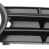 Grille de calandre droite pour AUDI A3 II ph.2 (3 portes) 2005-2008 noire, trou AB, pare chocs avant