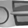 Grille de calandre droite pour RENAULT CLIO CAMPUS, 2006-2009, noire, pare chocs avant, Neuve