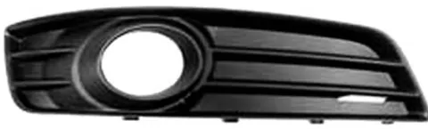 Grille de calandre droite pour AUDI A3 II ph.3 (3 portes) 2008-2012, noire, (fermé), trou feu AB