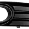 Grille de calandre droite pour AUDI A3 II ph.2 SPORTBACK 2008-2012, noire, (fermé), trou feu AB