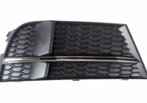 Grille de calandre droite pour AUDI A3 III phase 2 (3 portes) 2016-2020, noire & chromée, Mod. S-LINE, Neuve