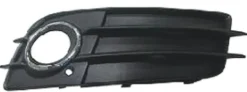 Grille de calandre droite pour AUDI A4 IV ph. 1 2007-2011, trou antibrouillard, chromé, S-Line, sans fente, Neuve