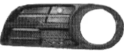 Grille de calandre gauche pour SKODA FABIA I ph. 1 2000-2004, trou antibrouillard, Neuve