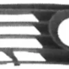 Grille de calandre gauche pour VOLKSWAGEN PASSAT B5 ph. 2 2000-2005, trou antibrouillard, Neuve