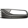 Grille de calandre gauche pour VOLKSWAGEN POLO V phase 2, 2014-2017, noire, chromée, trou feu