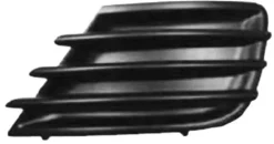 Grille de calandre gauche pour PEUGEOT 207+, 2012-2014, noire, pare chocs avant, Neuve