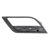 Grille de calandre gauche pour SEAT LEON III ph. 1 2013-2016, trou antibrouillard, noire, Neuve