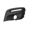 Grille de calandre gauche pour PEUGEOT PARTNER II ph.3 2015-2018, noire, trou feu antibrouillard