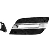 Grille de calandre gauche pour MERCEDES CLASSE ML Phase 2, 2008-2011 (W164), trou feu diurne, chromé/noir, neuve