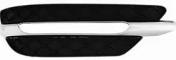 Grille de calandre gauche pour MERCEDES (W204) CLASSE C ph. 2 2011-2014, trou antibrouillard, Neuve