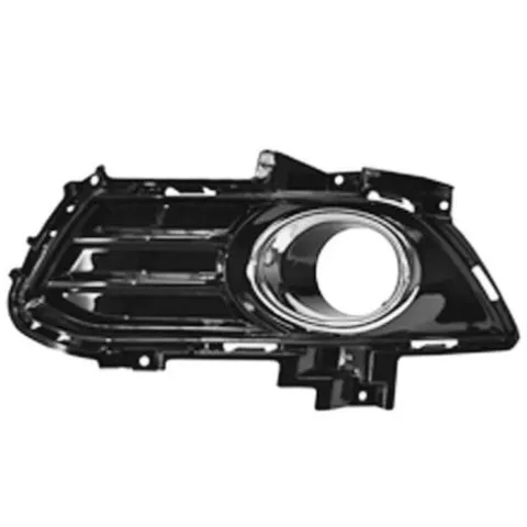 Grille de calandre gauche pare chocs avant pour FORD Mondeo IV phase 1, 2014-2019, trou AB, chromée/noir brillant, neuve