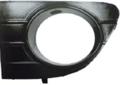 Grille de calandre gauche pour FIAT PUNTO EVO, 2009-2011, noir vernis, trou AB, pare chocs avant