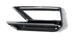 Grille de pare chocs avant gauche pour VOLKSWAGEN TIGUAIN R-LINE, 2016-2020, noire lisse, Neuve