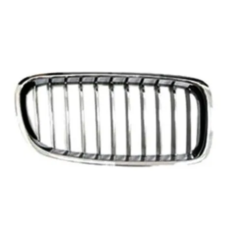 Grille de radiateur avant droit pour BMW Serie 3 F30/F31, 2015-2018, chromée/noire, Mod. LUXURY LINE, Neuve