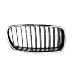Grille de radiateur avant droit pour BMW Serie 3 F30/F31, 2012-2014, chromée/noire, Mod. BASIS, Neuve