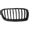 Grille de radiateur avant droit pour BMW Serie 3 F30/F31, 2015-2018, chromée/noire, Mod.SPORT LINE, Neuve