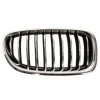 Grille de radiateur avant droite pour BMW Serie 5 F10N, 2013-2016, chromée/noire, Mod. LUXURY LINE-BASIS, Neuve