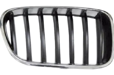 Grille de radiateur droite pour BMW X3 F25 2010-2015, contour chromé, lames noires, Neuve