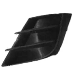 Grille de ventilation pare-chocs avant gauche pour MAZDA 3 II 2009-2013, Mod. 1.6, noire, neuve