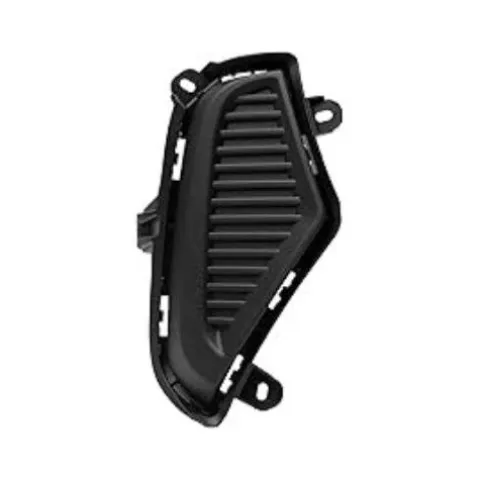 Grille droite de pare-chocs avant pour TOYOTA RAV4 depuis 2019, surface granuleuse, noire, sans siège antibrouillard, Neuve