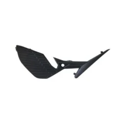Grille droite de pare-chocs avant pour PEUGEOT 308 III phase 1 depuis 2021, noire structurée, avec trou radar, Neuve