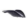 Grille droite pare-chocs avant pour AUDI A1 II depuis 2018, avec moulure argentée, sans siège antibrouillard, trous PDC, Mod. S-LINE, noire, Neuve