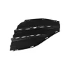 Grille droite pare-chocs avant pour MERCEDES CLASSE GLA 2 phase 1 depuis 2020, avec trous pour moulure, pour Mod. AMG/AMG Line, Noire, Neuve