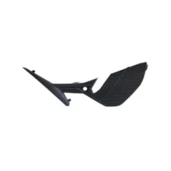 Grille gauche de pare-chocs avant pour PEUGEOT 308 III phase 1 depuis 2021, noire structurée, avec trou radar, Neuve
