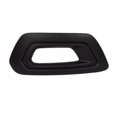 Grille gauche de pare-chocs avant pour FORD TRANSIT Mk8 Phase 2 depuis 2019, noire gaufrée, avec emplacement pour antibrouillard, Neuve