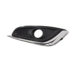 Grille gauche de Pare-chocs avant pour OPEL INSIGNIA I phase 2 2013-2016, noire, siège antibrouillard, moulure chromée, Neuve