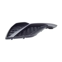 Grille gauche pare-chocs avant pour AUDI A1 II depuis 2018, avec moulure argentée, sans siège antibrouillard, trous PDC, Mod. S-LINE, noire, Neuve