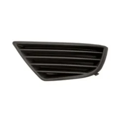 Grille gauche pare-chocs pour FORD MONDEO II phase 2 2003-2007, noire gaufrée, sans emplacement antibrouillard, Neuve