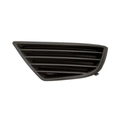 Grille gauche pare-chocs pour FORD MONDEO II phase 2 2003-2007, noire gaufrée, sans emplacement antibrouillard, Neuve