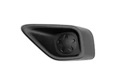 Grille inférieure gauche de pare chocs avant pour FIAT DOBLO II phase 2 2015-2022, Noire, Neuve