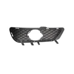 Grille latérale gauche avant pour MERCEDES CLASSE E 2009-2012, avec trou, Mod. ELEGANCE, Neuve