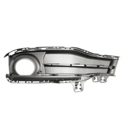 Grille pare-chocs avant gauche pour BMW Serie 3 F30/F31, 2015-2018, fermée, trou feu antibrouillard, noire, Mod. SPORT LINE, Neuve
