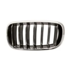 Grille radiateur gauche pour BMW X5 F15 2014-2018, chromée/noire, mod. BASIS, Neuve