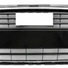 Grille radiateur pour AUDI A1 2014-2018, noire brillante, avec cadre chromé, Neuve