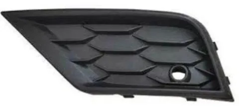 Grille superièur pare chocs avant gauche pour VOLKSWAGEN TIGUAN II phase 1, 2016-2020, avec trous PDC+supports, Neuve