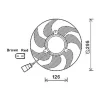 Groupe moto Ventilateur Radiateur pour VOLKSWAGEN TIGUAN I ph.2 2011-2015, OEM: 1K0959455ET, Neuf