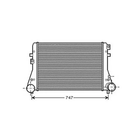 Intercooler pour AUDI A3 3/5 Portes 2008-2012, OEM: 3C0145805AD, Neuf