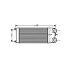 Intercooler pour CITROËN C2 ph.2 2008-2010, OEM: 0384N1, Neuf