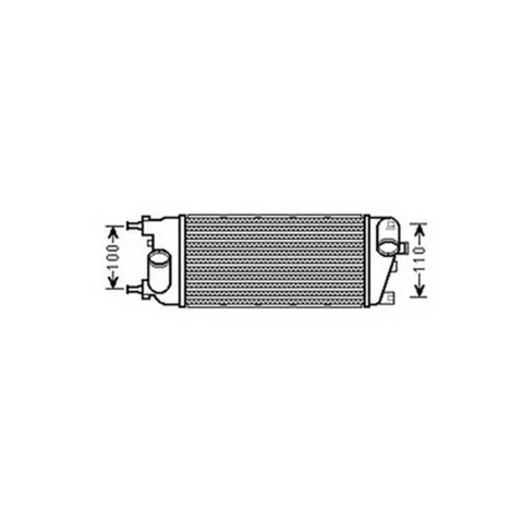 Intercooler pour FIAT PANDA III depuis 2012, OEM: 51930049, Neuf