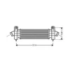 Intercooler pour FORD MONDEO II ph.1 2000-2003, OEM: 1313503, Neuf