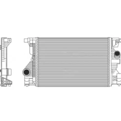 Intercooler pour MERCEDES CLASSE A depuis 2018 (W177), OEM: 2475006100, Neuf